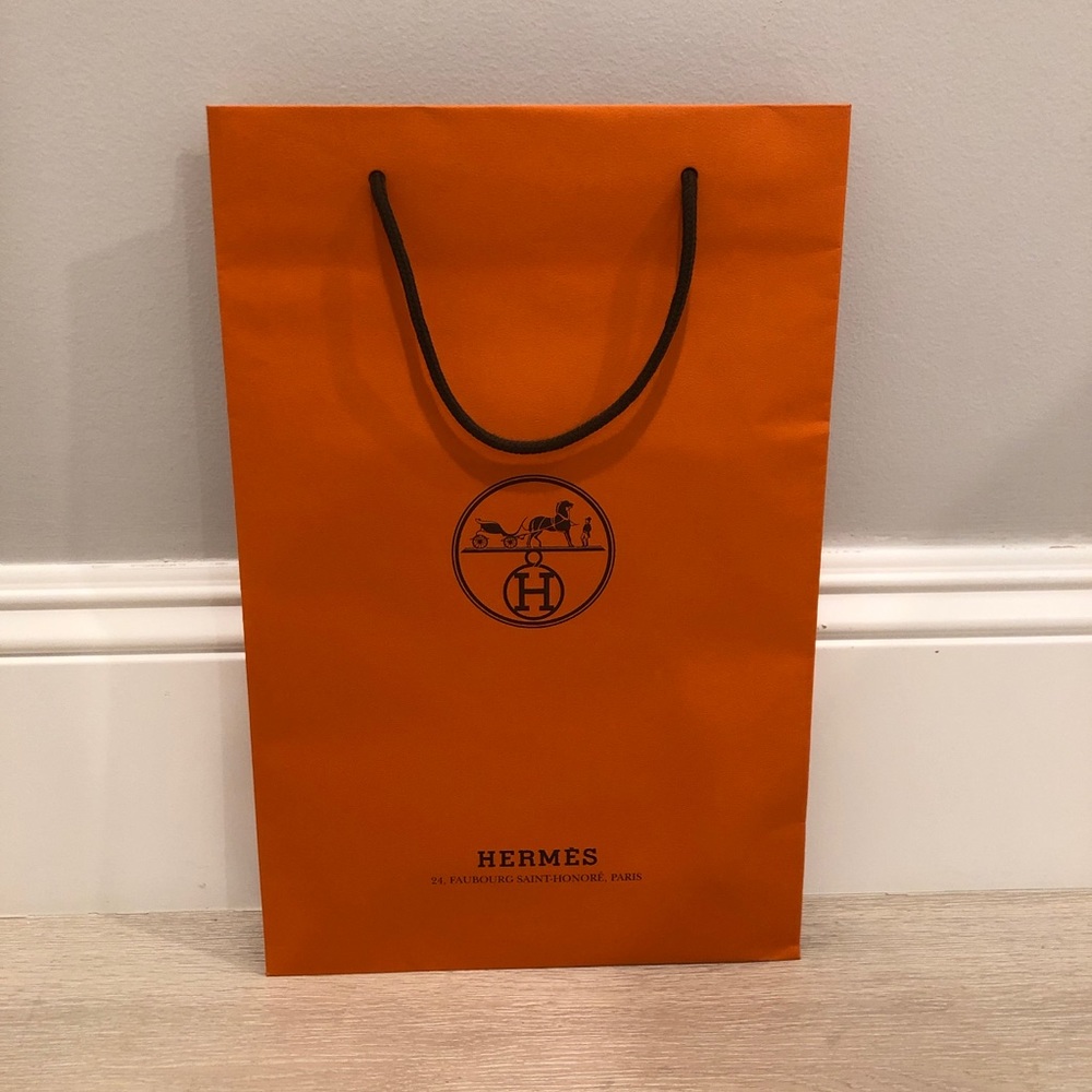 Hermès Shopping Bag and Ribbon
